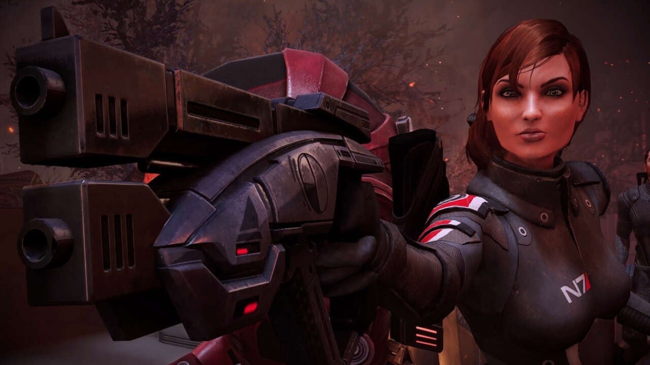 mass effect shepard face