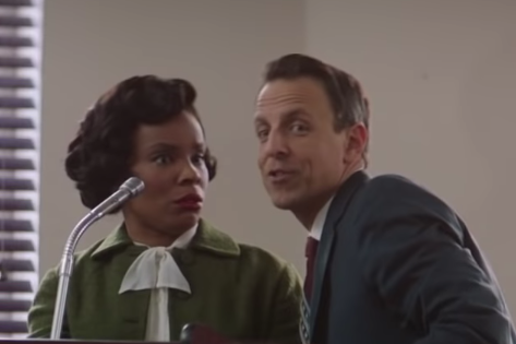 Seth Meyers and Desus and Mero take on Green Book, Hidden Figures, and