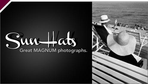 Sun Hats. Great Magnum photographs.