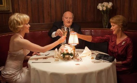 Anthony Hopkins, Helen Mirren and Scarlett Johansson in Hitchcock.