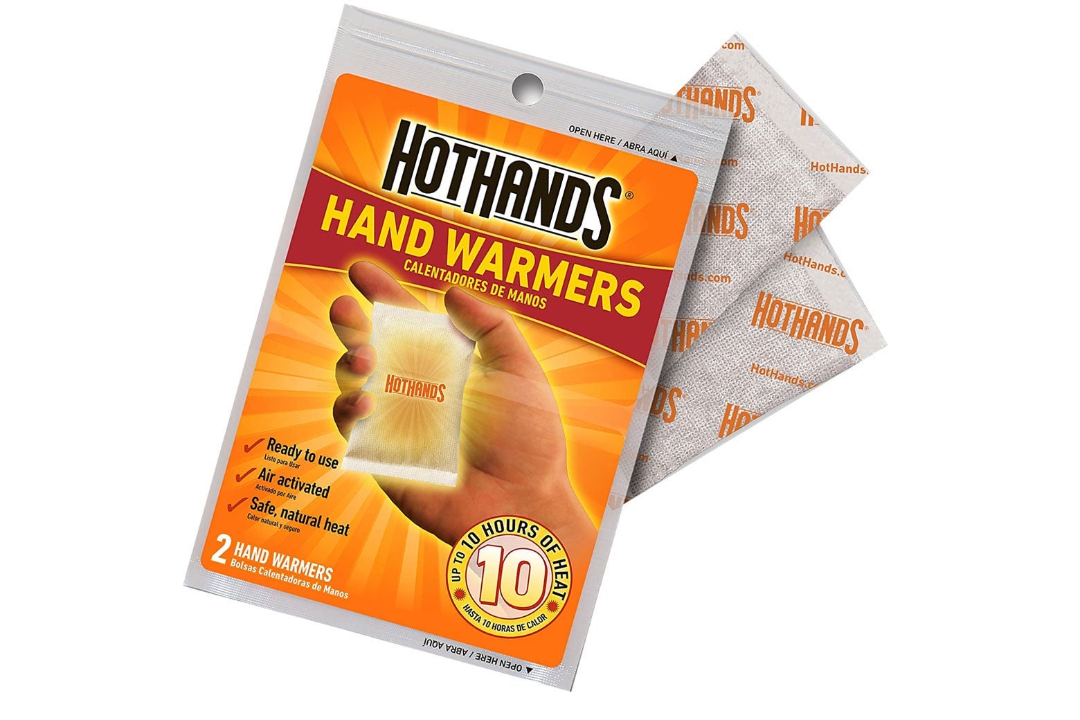 Packet of hand warmers