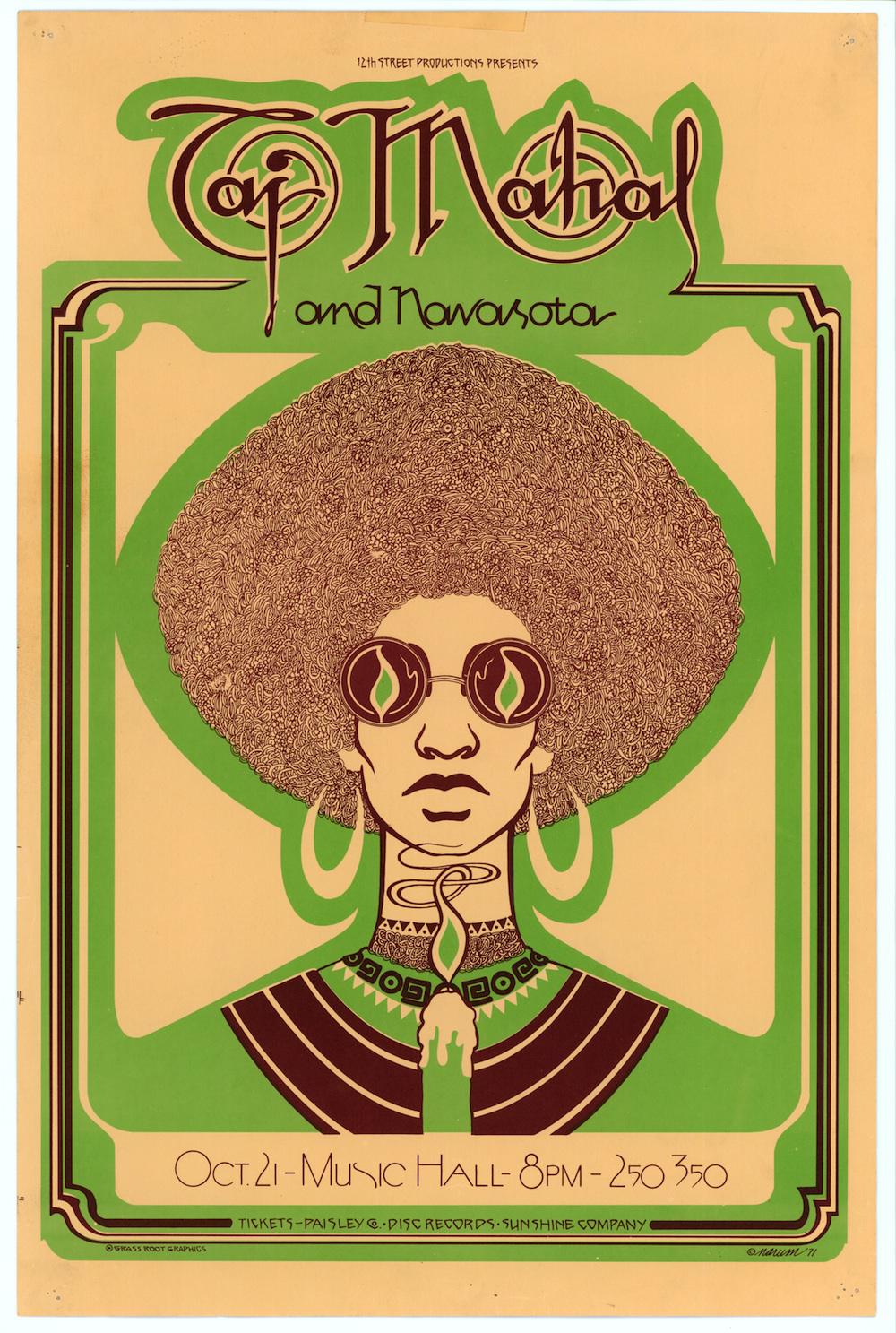 Austin music history: Music posters from the 1960s and 1970s.