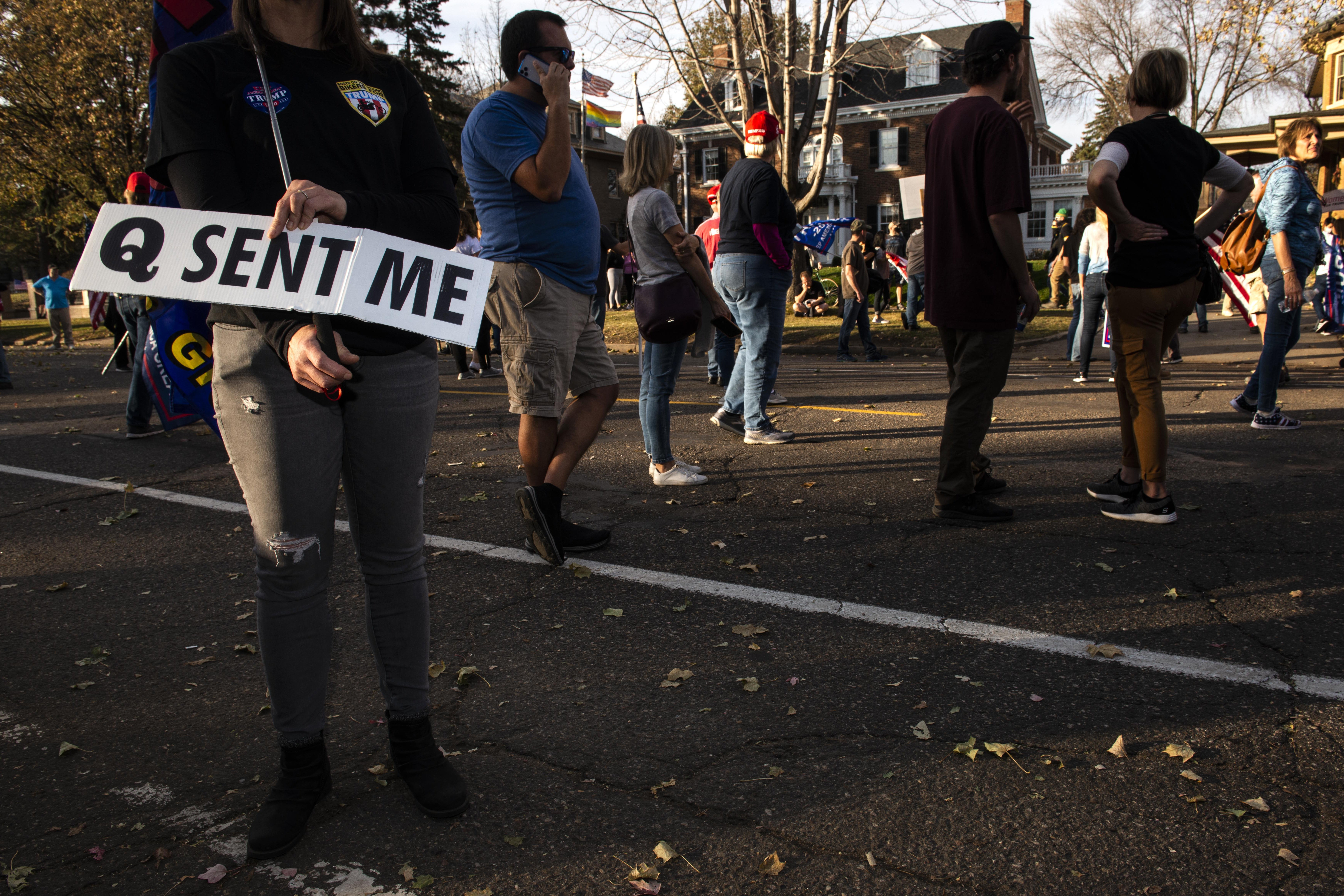 How conspiracy theories like QAnon have discouraged post-election violence. - Vimarsana News