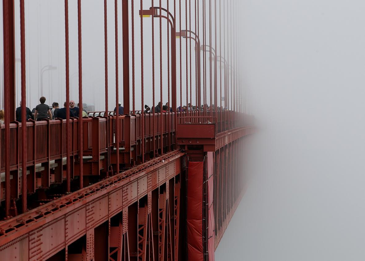 Suicide prevention study: Barriers like the one planned on San Francisco's Golden  Gate Bridge reduce suicides.
