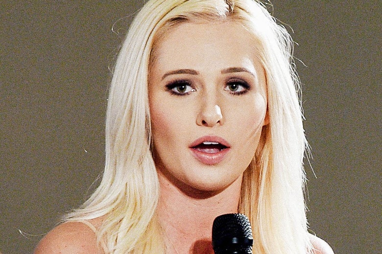Tomi Lahren at the “Now What, Republicans?” panel during Politicon at the Pasadena Convention Center on July 30 in Pasadena, California.