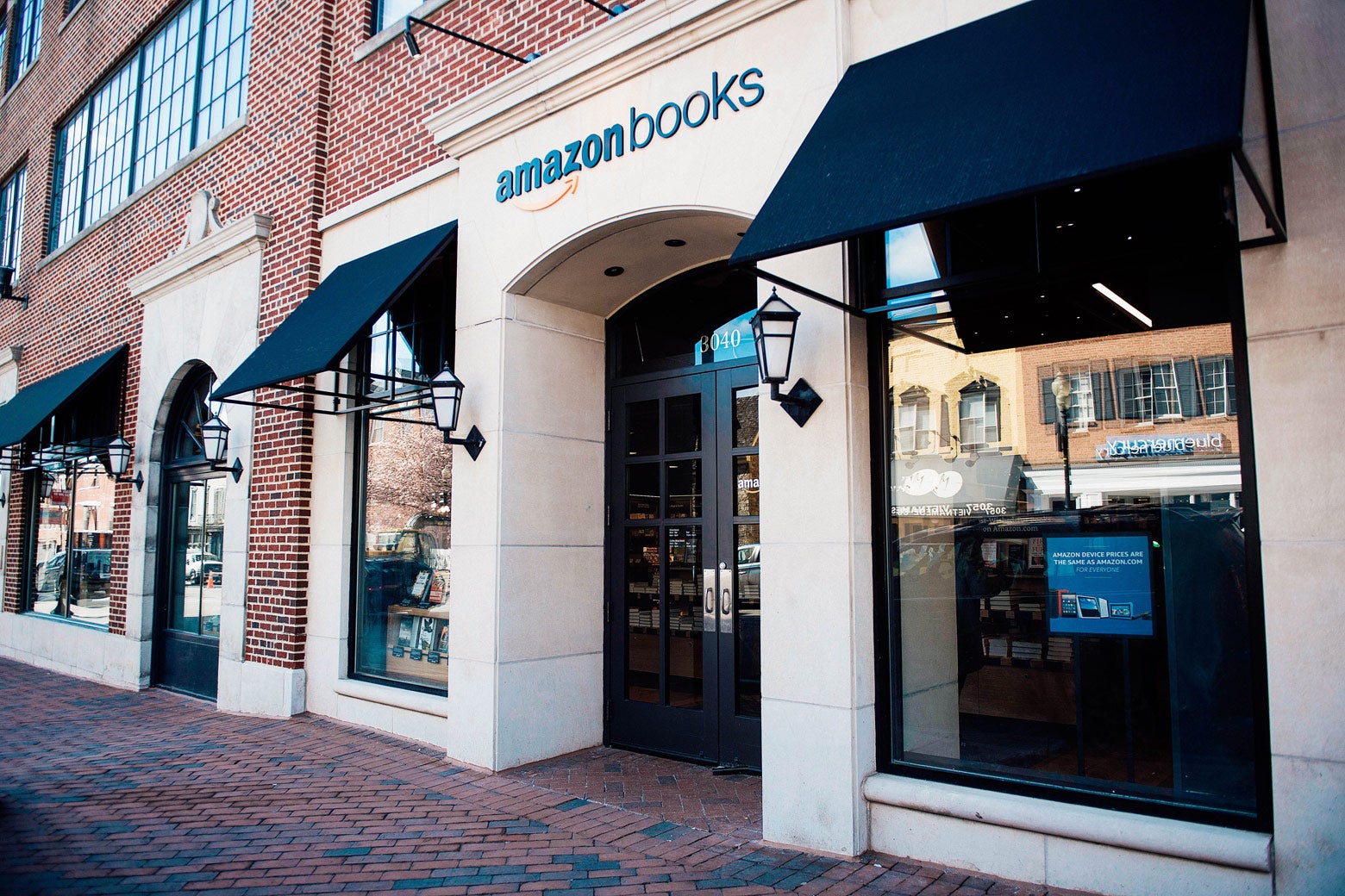 An Amazon Books store