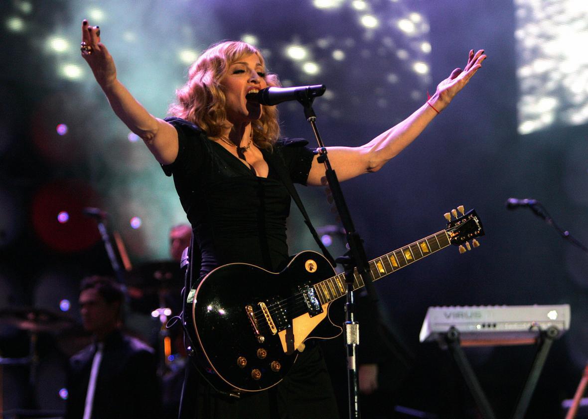 Madonna just held a surprise concert in New York.