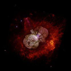 Hubble picture of the massive star Eta Carinae