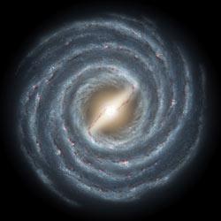 Illustration of the Milky Way Galaxy