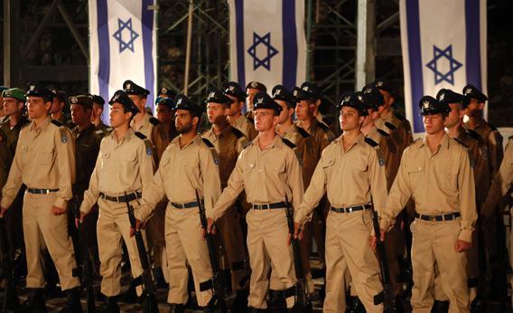 Young Israeli Soldiers.