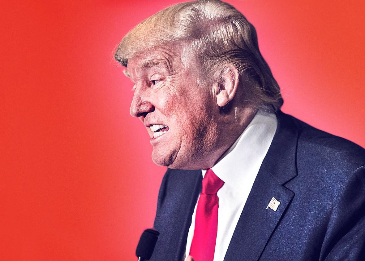 Republican presidential candidate Donald Trump.
