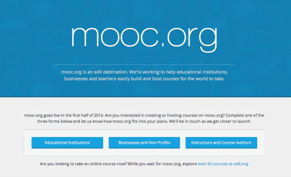 Mooc.org, the new online-courses site from Google and EdX.