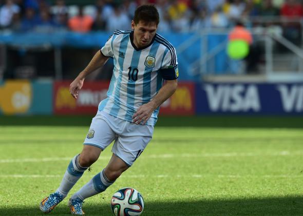 Lionel Messi has only played fewer than ten games in the U.S.