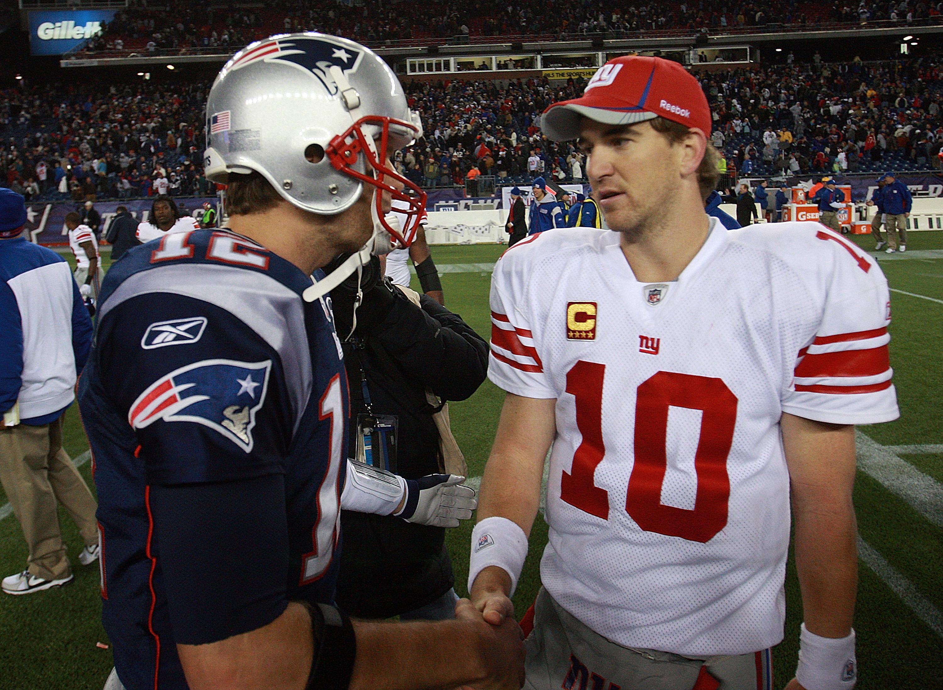 Tom Brady and Eli Manning
