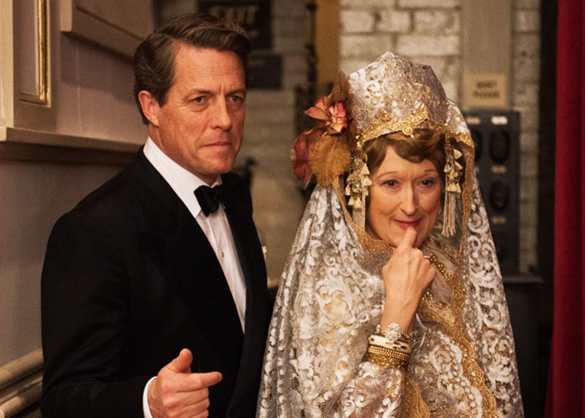 Hugh Grant and Meryl Streep in Florence Foster Jenkins.