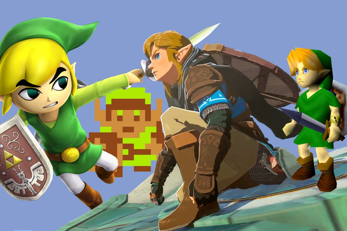 The Legend of Zelda Link's Awakening Here Stands a Brave 