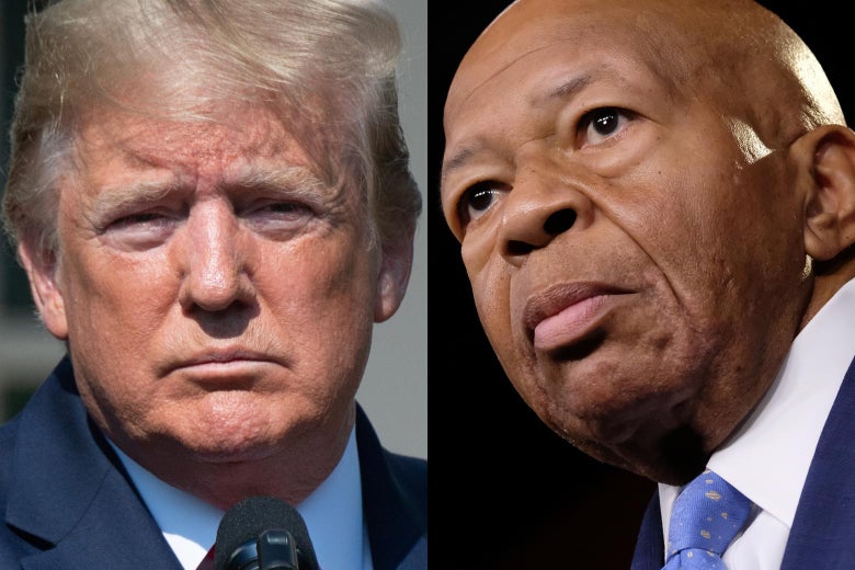 Image result for trump elijah cummings tweet rat infested