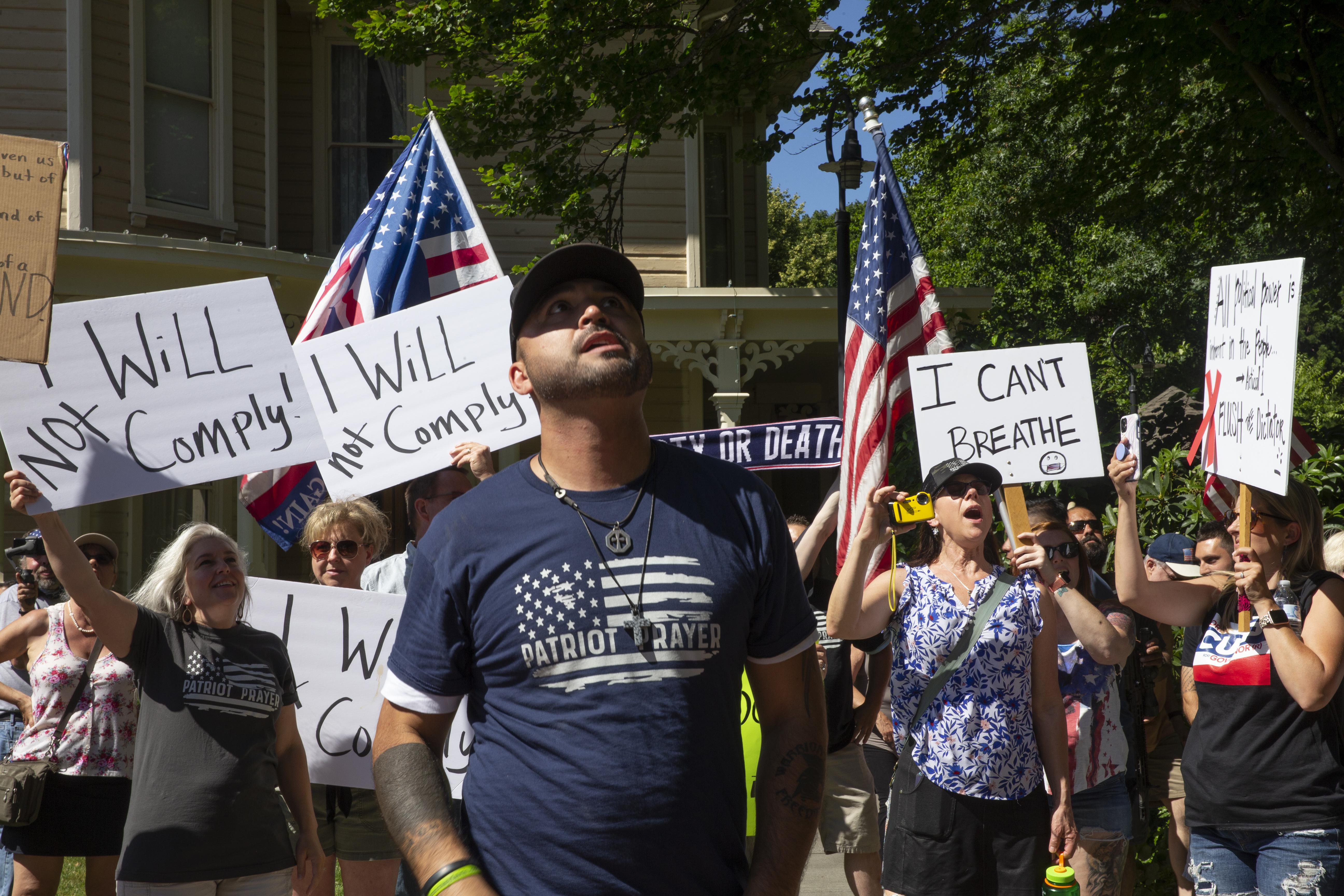 what is patriot prayer the far right group linked to confrontations in portland slate com