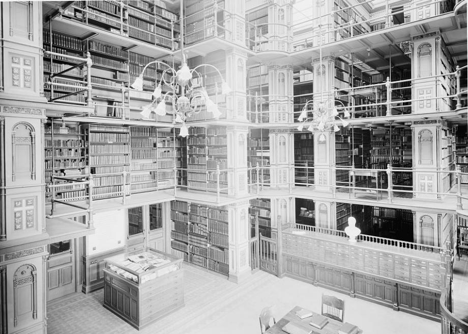 This library was one of America's great old book shrines.