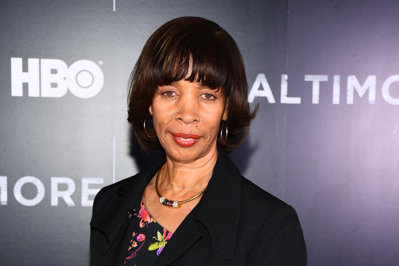 Image result for Baltimore Mayor Catherine Pugh at the 2017 premiere of HBO Documentary â€œBaltimore Rising.â€