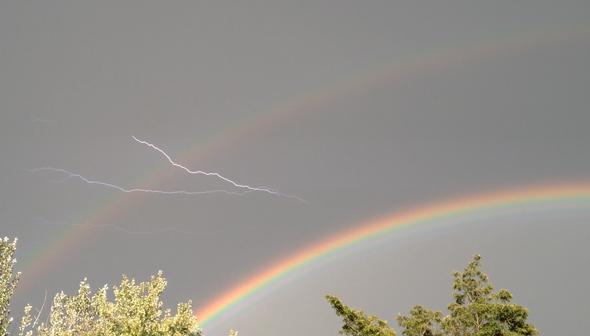 rainbow lightning