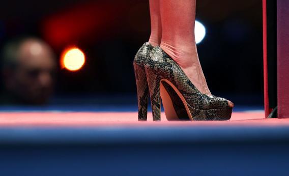 Sarah Palin's shoes.