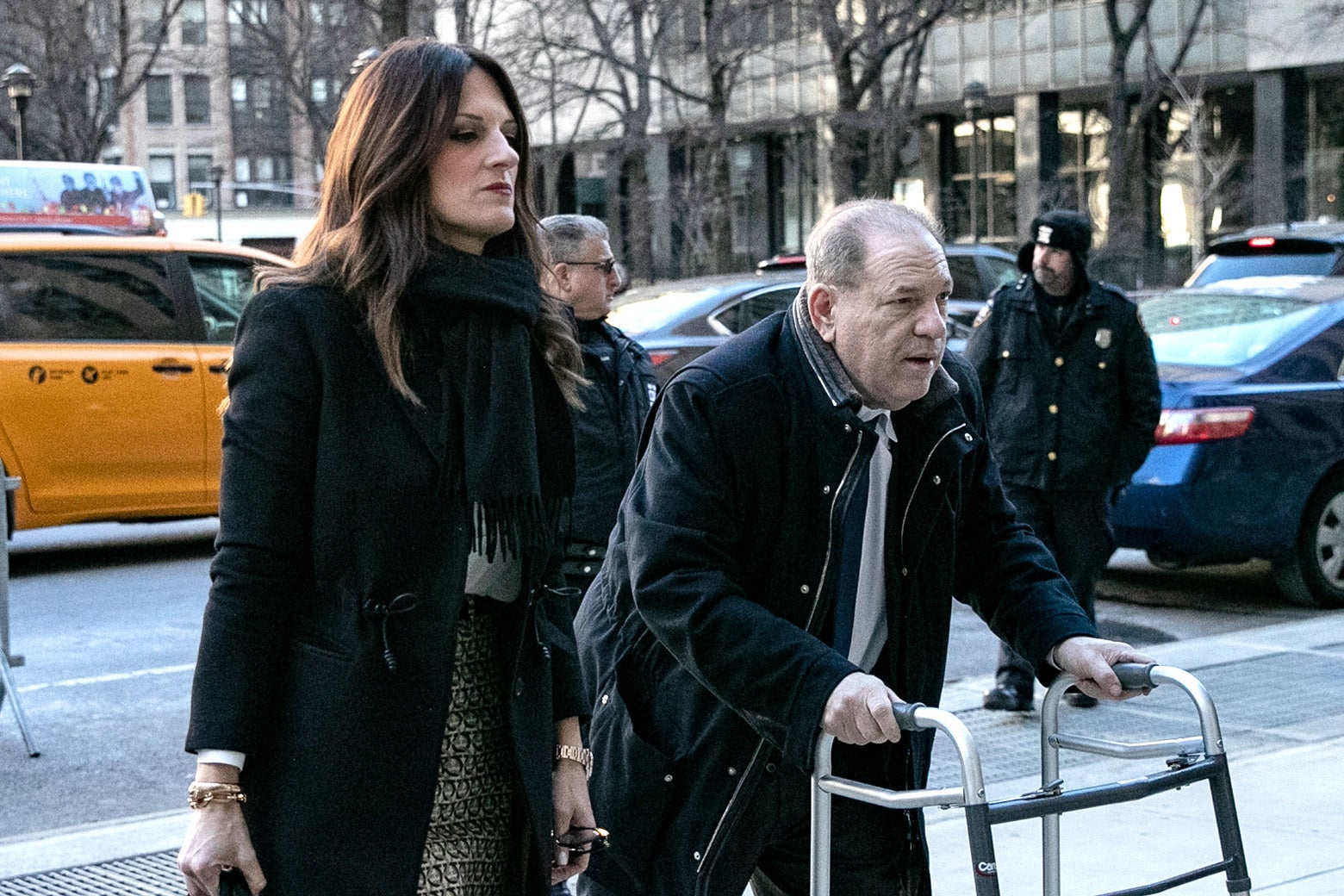 Donna Rotunno and Harvey Weinstein.