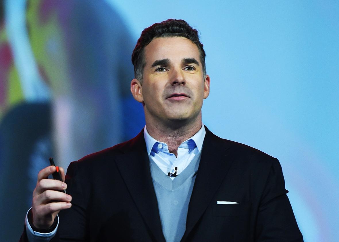 Under Armour Founder and CEO Kevin Plank speaks during a keynote address by IBM Chairman, President and CEO Ginni Rometty at CES 2016 at The Venetian Las Vegas on January 6, 2016 in Las Vegas, Nevada. 