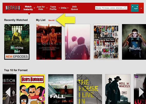 Netflix Instant Queue gone, now My List. Get your Instant Queue back in ...
