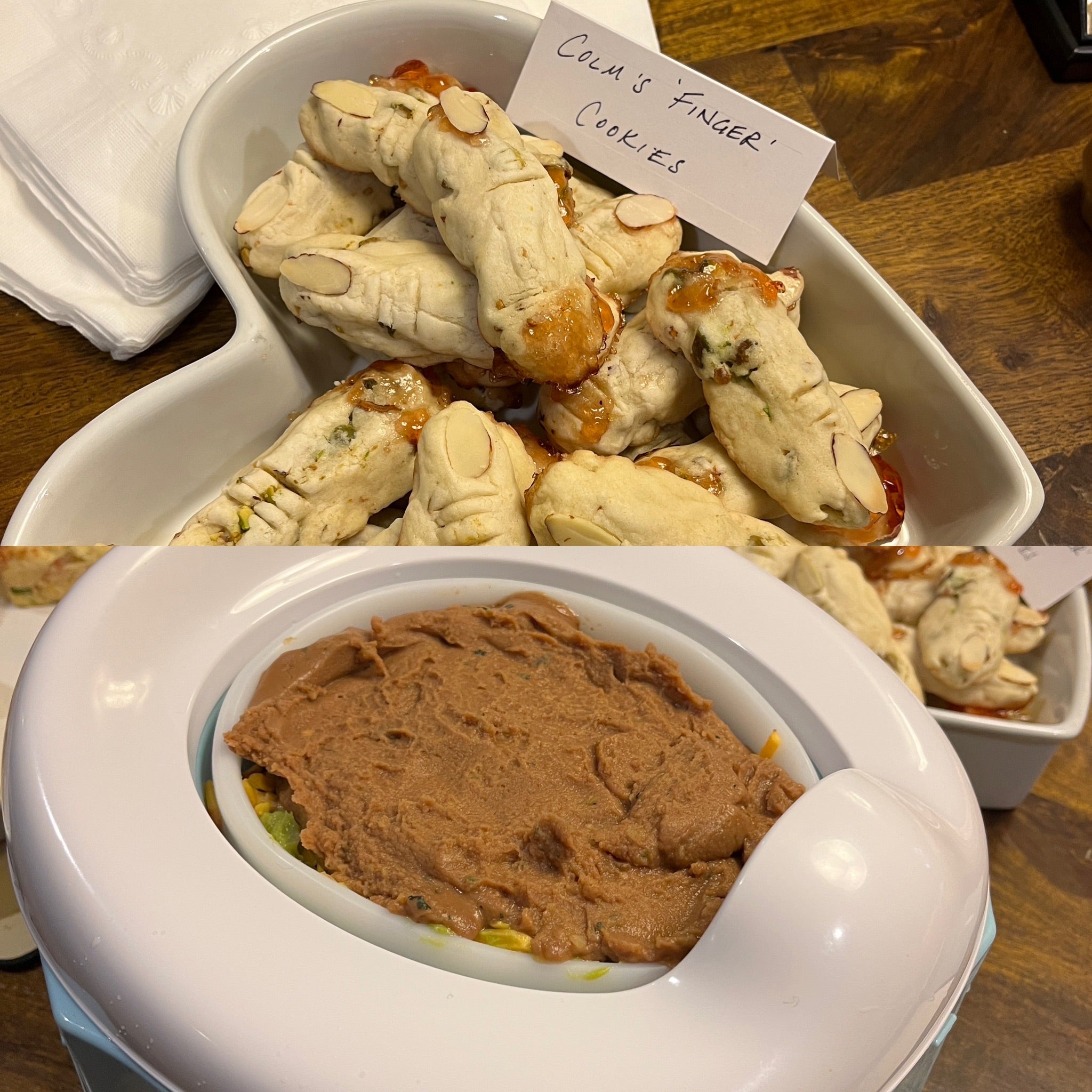 Some really disturbing food.