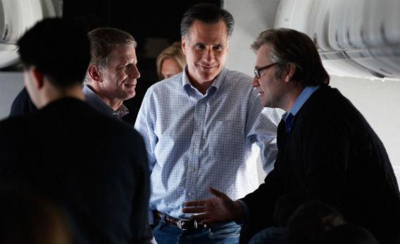 Mitt Romney and Eric Fehrnstrom.