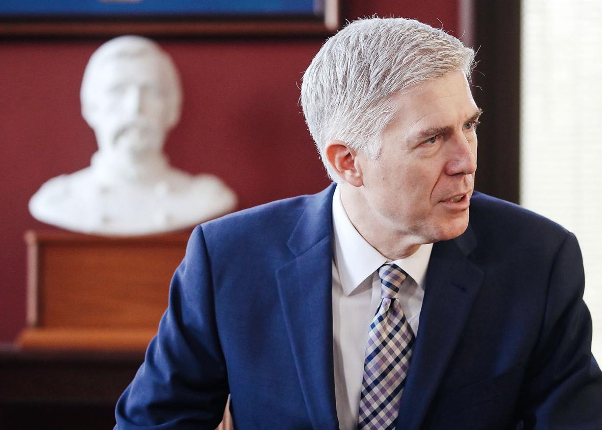 Supreme Court nominee Judge Neil Gorsuch