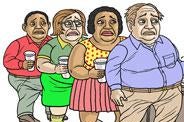 Illustration by Mark Alan Stamaty.