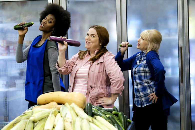 Donna Lynne Champlin performs “First Penis I  Saw” in Season 3 of Crazy Ex-Girlfriend.