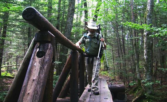 Mike Hanson on the Appalachian Trail