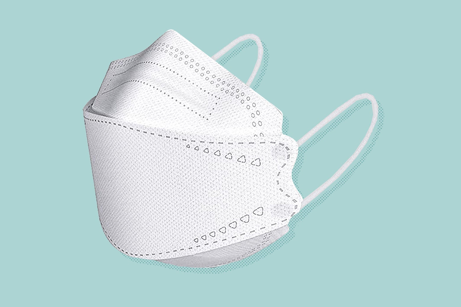 A boat-style NF94 mask.