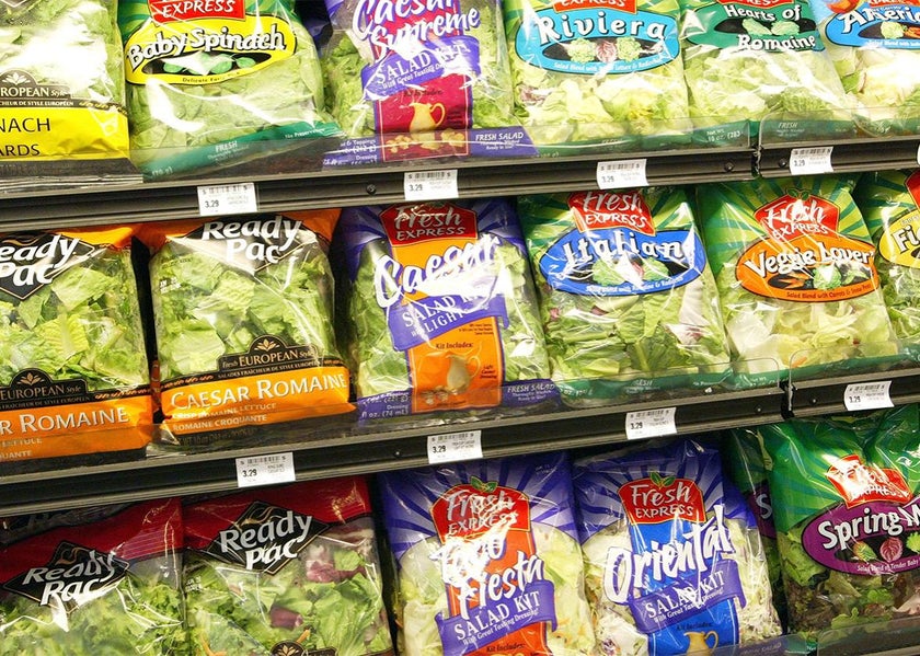 Why are salad greens always labeled “triplewashed”?
