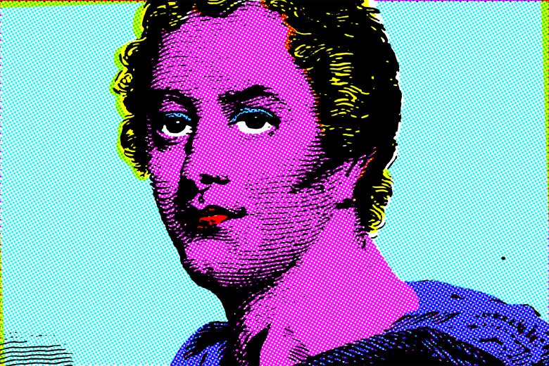 Lord Byron in a cartoon style.