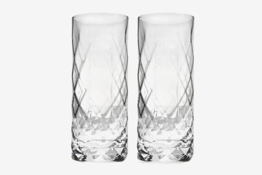 Viski by True Fabrications Set of 2 Highball Glasses.