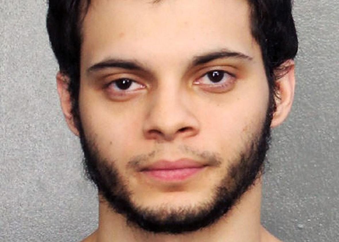 In this handout provided by the Broward Sheriff's Office, suspect Esteban Santiago, 26, poses for a mugshot photo in Fort Lauderdale, Florida. 