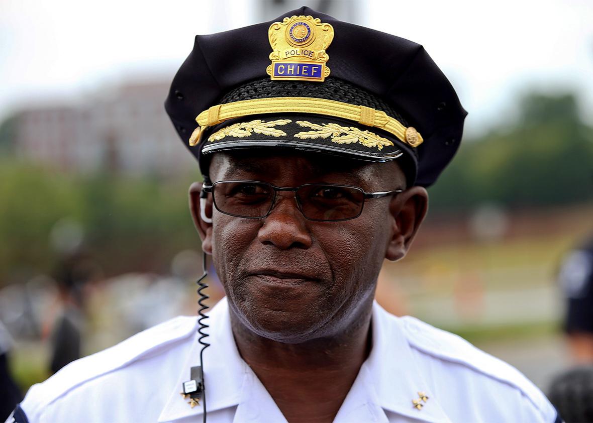 Charlotte-Mecklenburg Police Chief Rodney Monroe