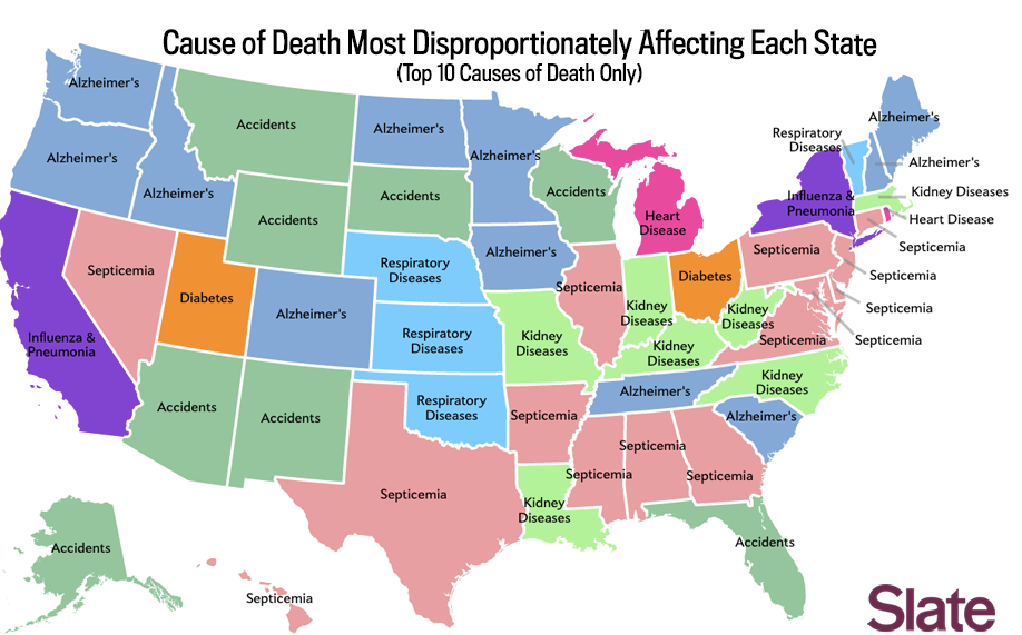 English spoken in the usa. The Map of Dead Zones in USA Logistics. Disproportionately.