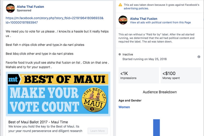 Aloha Thai Fusion ad