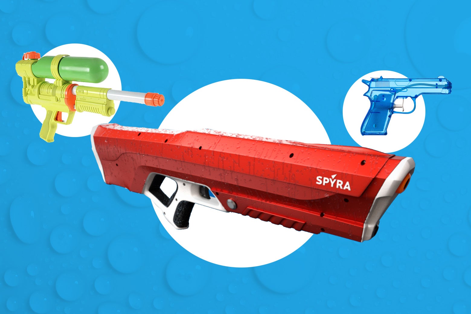 Cool Shot PVC Water Gun Blaster Soaker Squirt Toy 