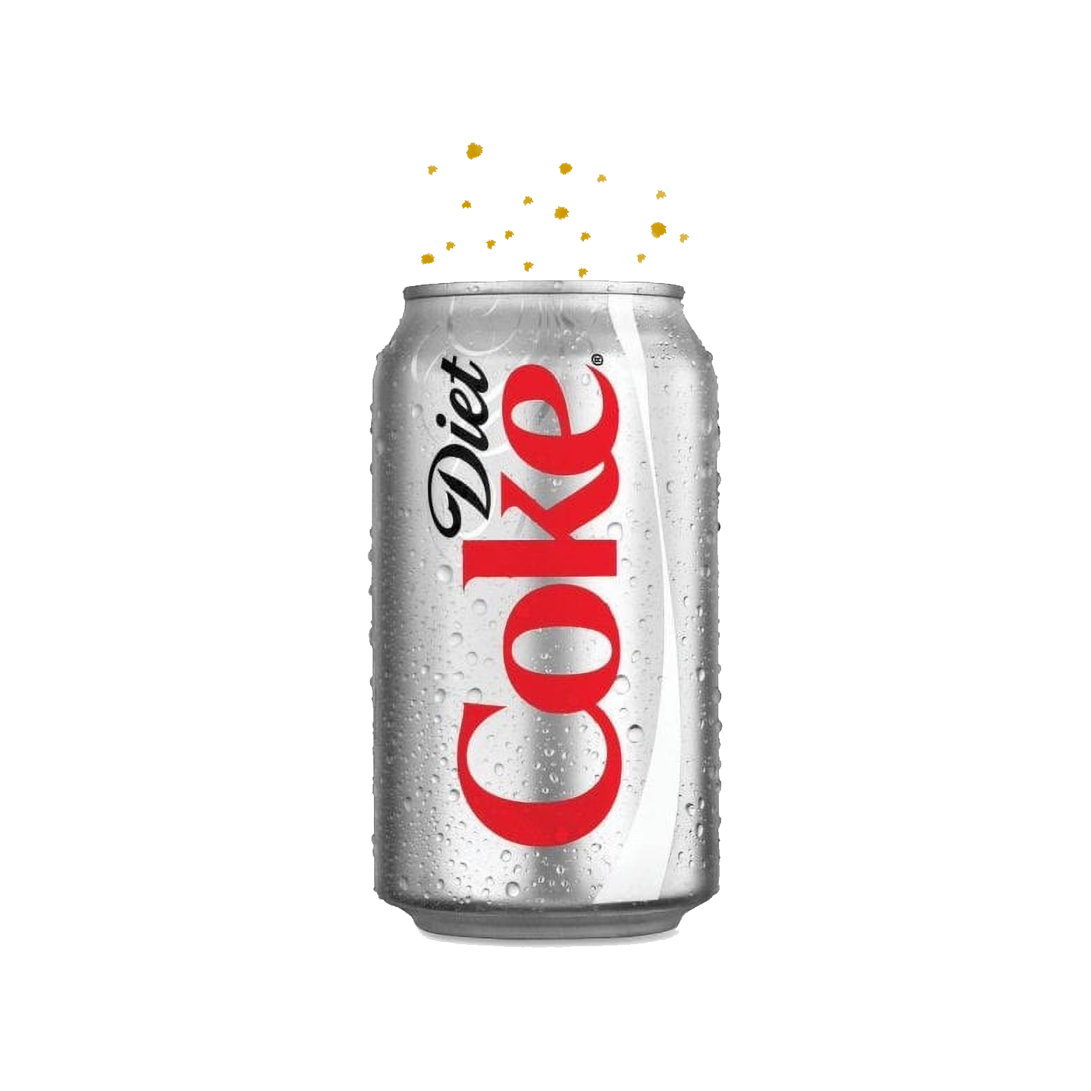 A diet coke.