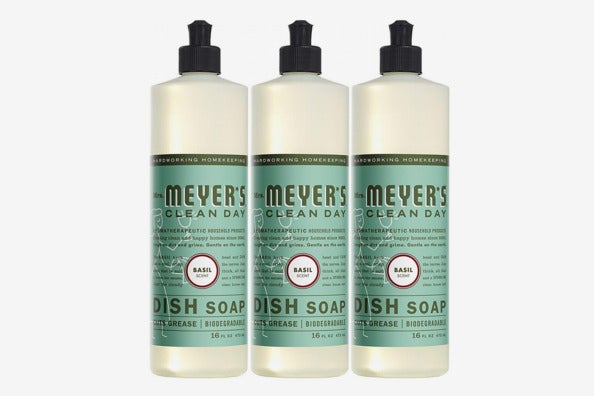 Mrs. Meyer’s Clean Day Basil Dish Soap.