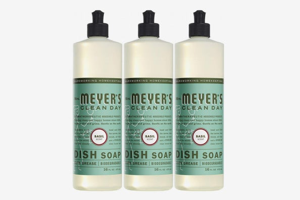 Mrs. Meyer’s Clean Day Basil Dish Soap.