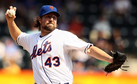 R.A. Dickey of the New York Mets