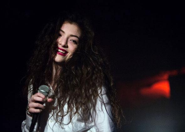 Singer Lorde performs on stage at The Showbox Market during the Decibel Festival.