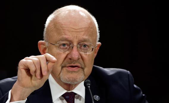  Director of National Intelligence James Clapper testifies before the Senate Armed Services Committee in April.